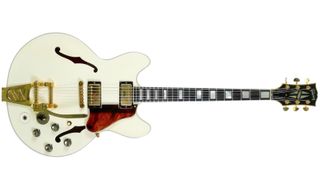 1967 Gibson ES-355TD-SV in Polaris White custom color finish