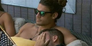 Big Brother 21 Nick cries in Jack's arms CBS