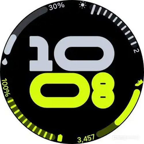 Samsung Galaxy Watch 8 face (found in beta)