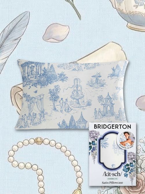 Bridgerton X Kitsch Satin Pillowcase 
