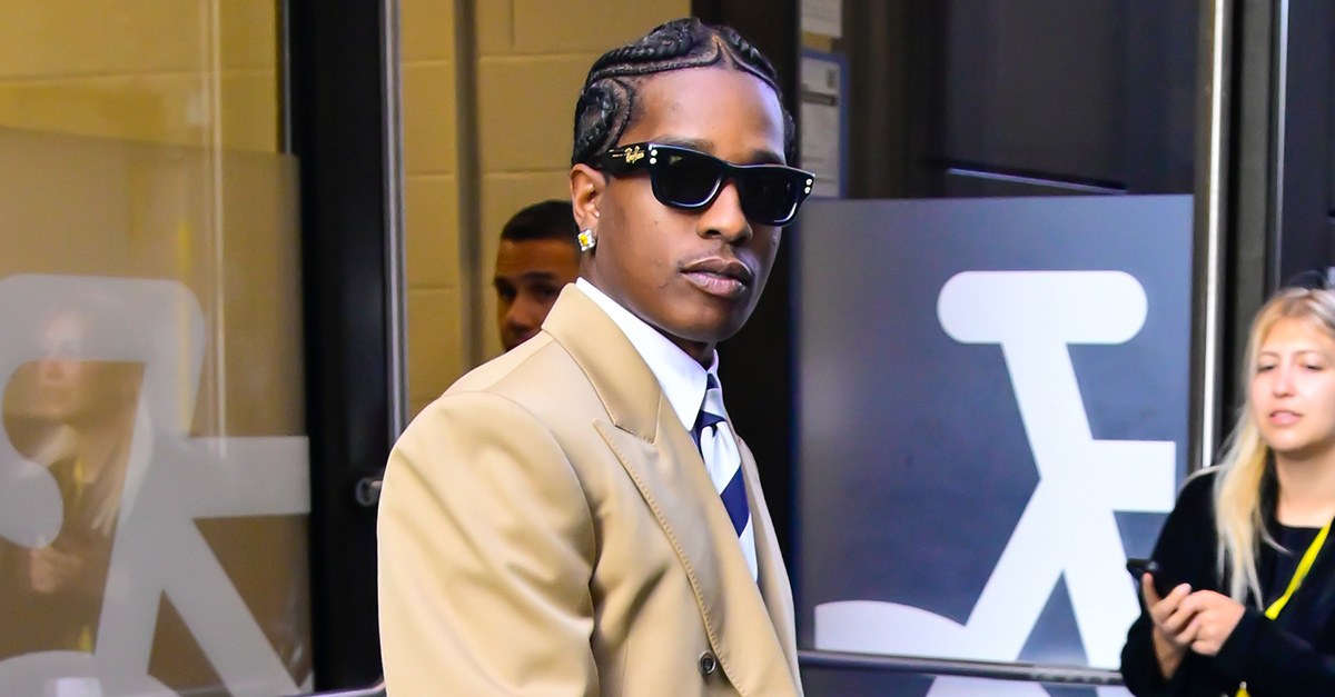 A$AP Rocky Just Wore Celine’s Luggage Smile Bag in NYC