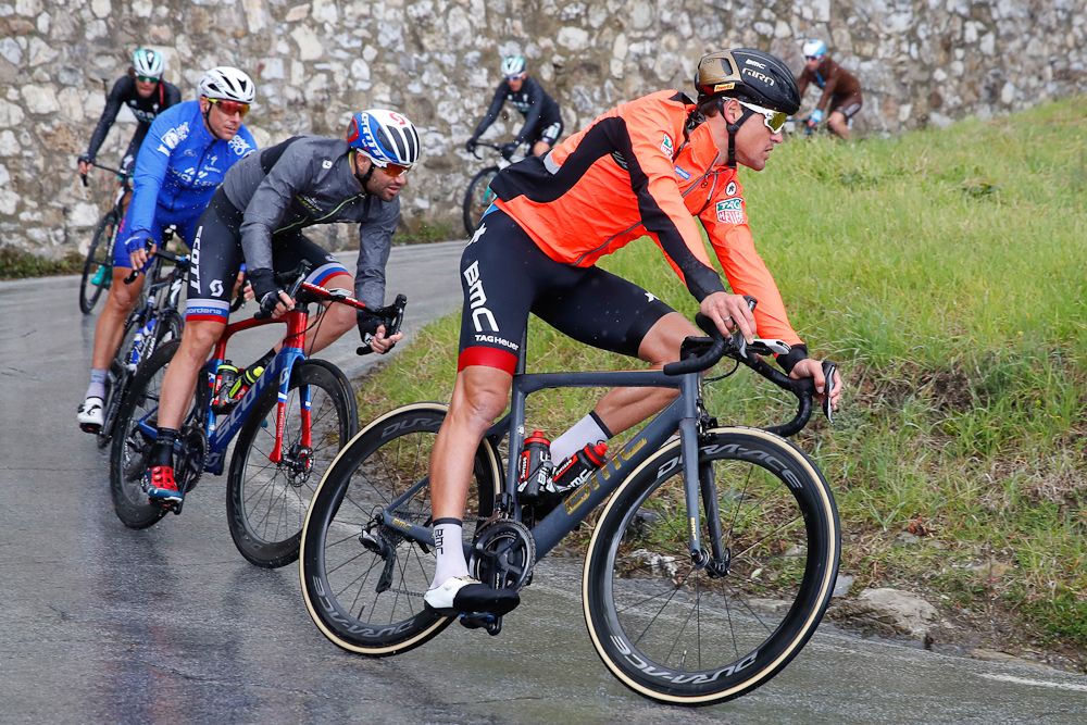 Greg Van Avermaet in action during stage 2 at Tirreno-Adriatico