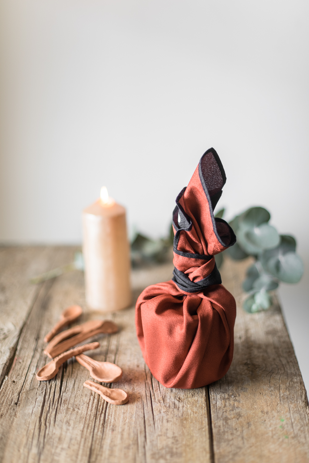 Wrapuccino furoshiki fabric gift wrap