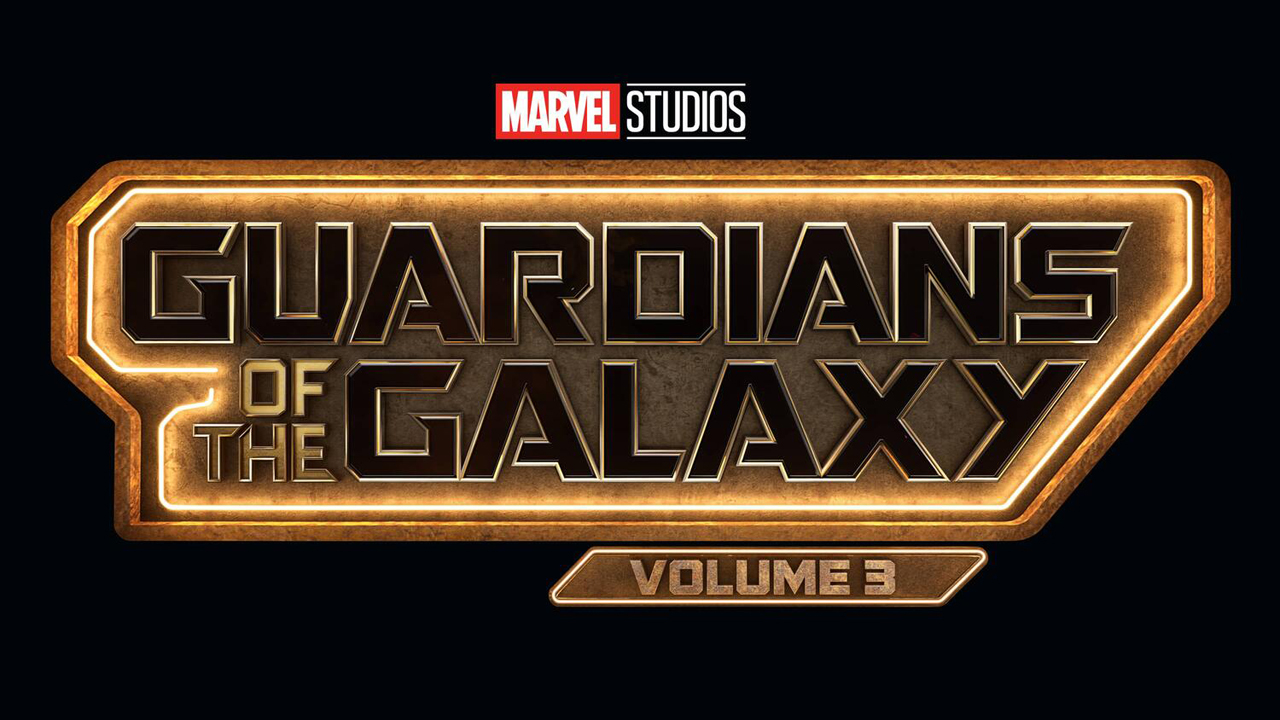 A screenshot of the updated logo for Marvel Studios' Guardians of the Galaxy Volume 3 movie
