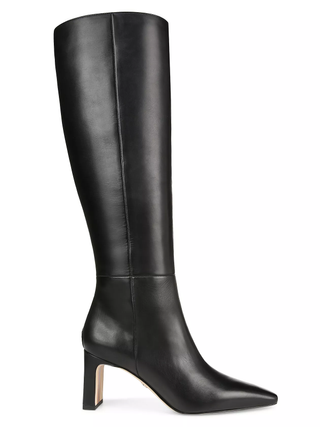 Sam Edelman Sylvia 70MM Wide-Calf Leather Boots