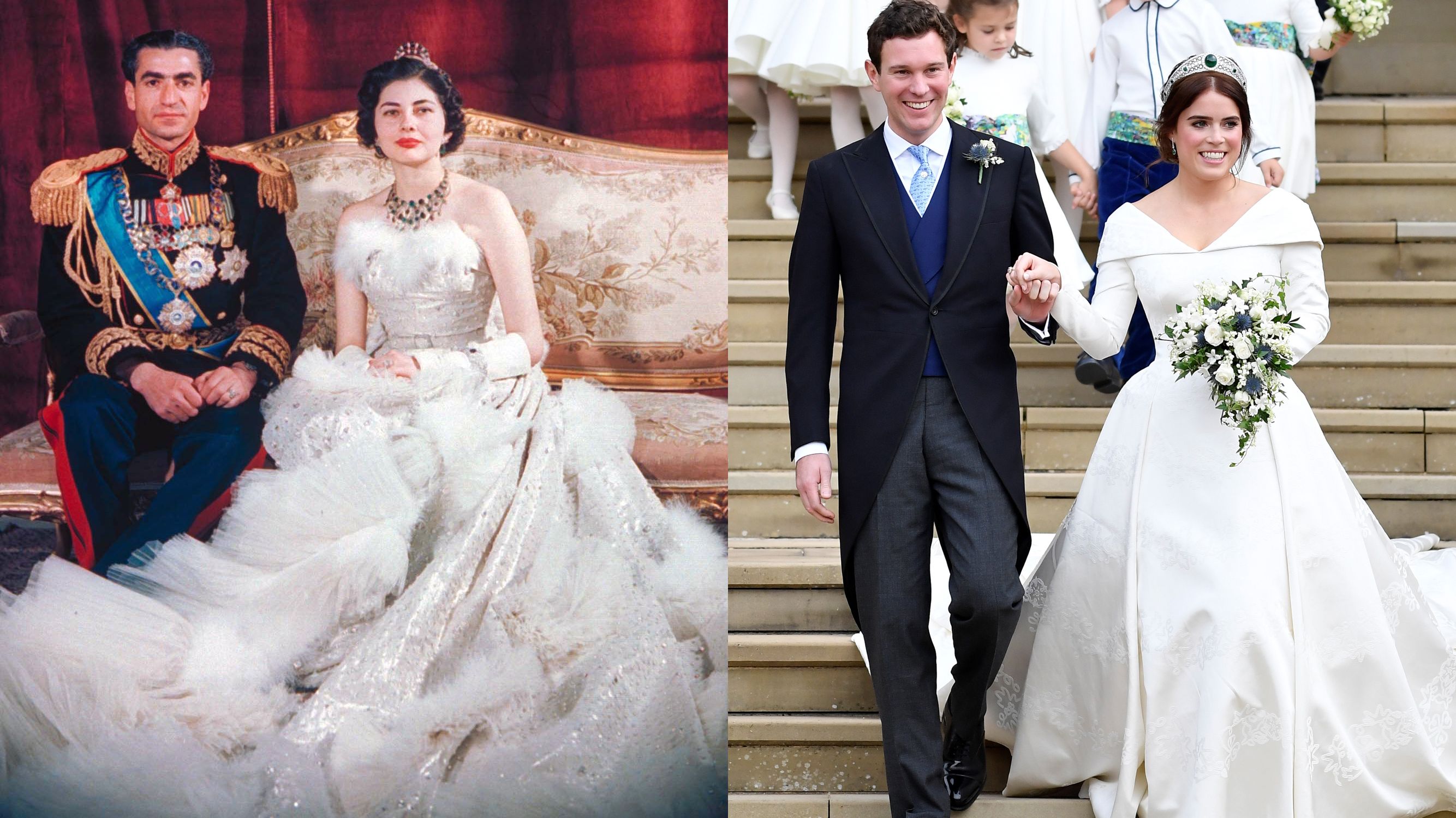 Queen Elizabeth Wedding Dress - The Queen's Dress Photos, Details