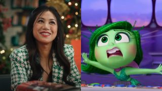 Liza Lapira in Must Love Christmas; Disgust in Inside Out 2