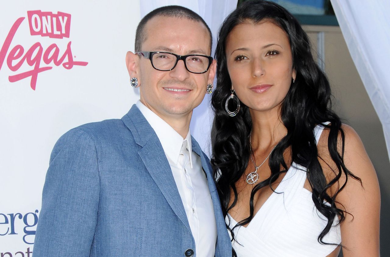 Chester Bennington and wife Talinda