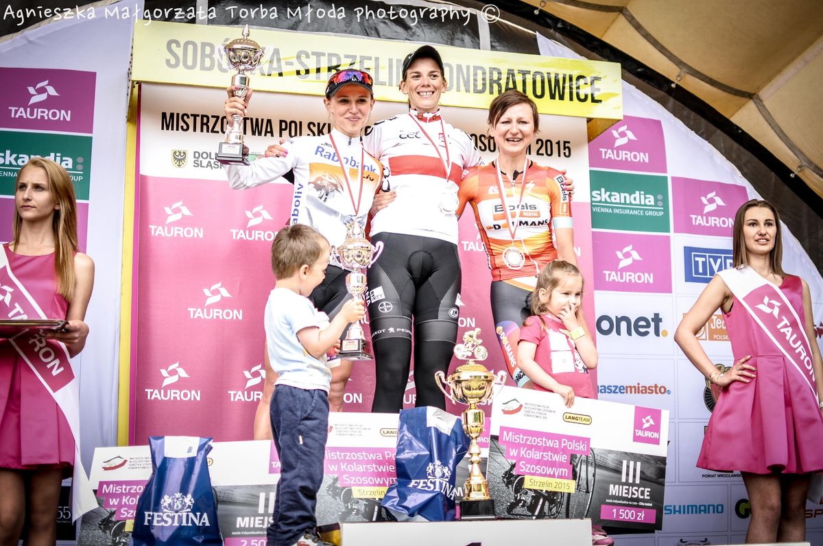 Katarzyna Niewiadoma recently finished second to Eugenia Bujak at the Polish time trial championship.