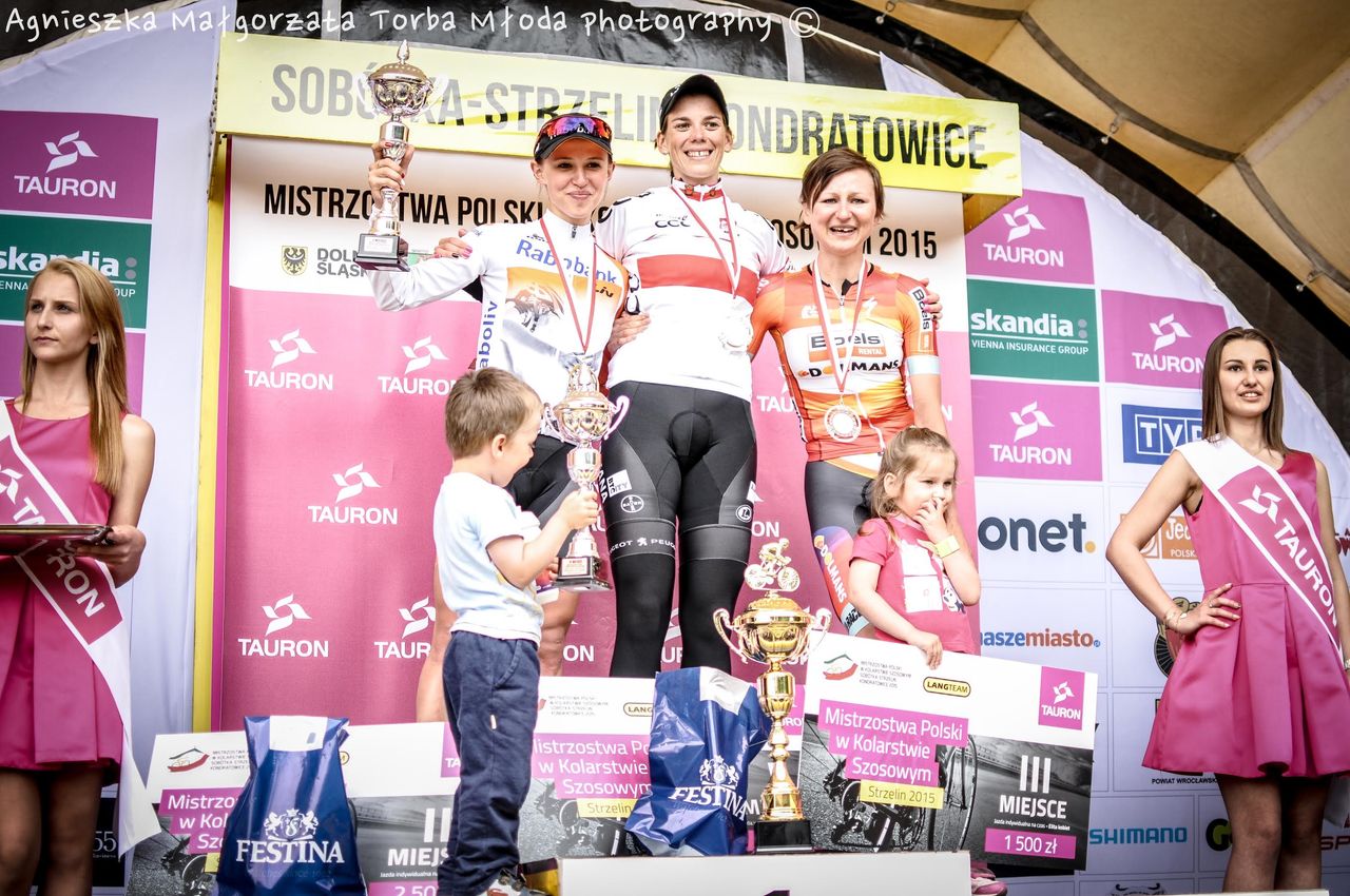 Katarzyna Niewiadoma recently finished second to Eugenia Bujak at the Polish time trial championship.