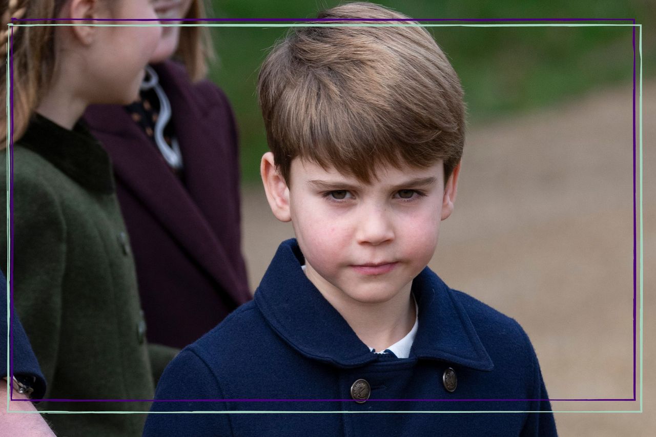 Prince Louis close up