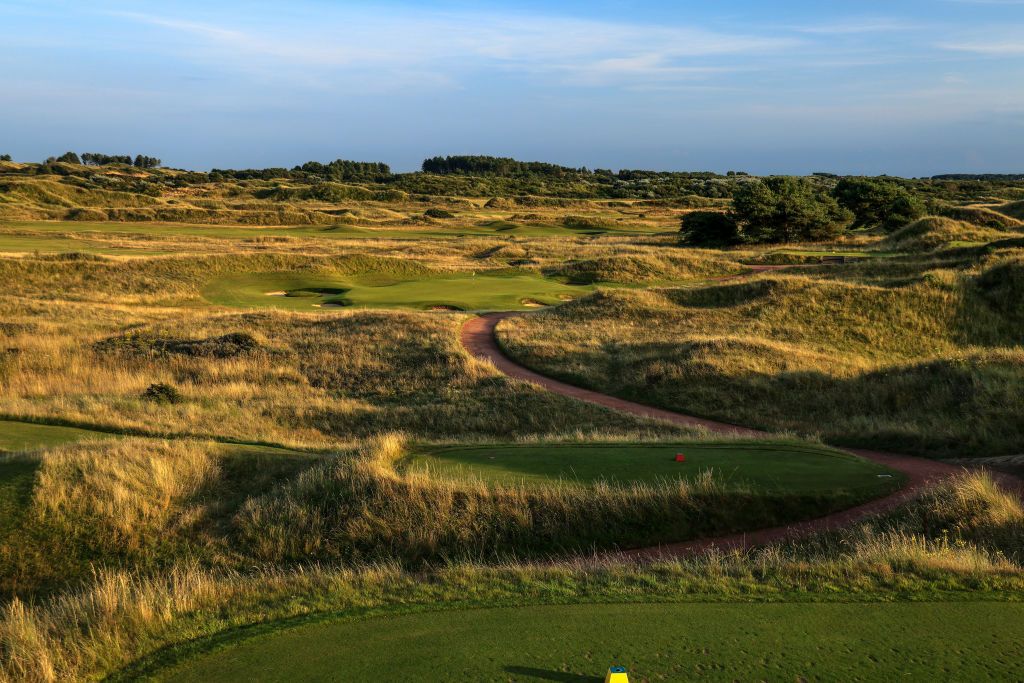The par-3 7th at Royal Birkdale