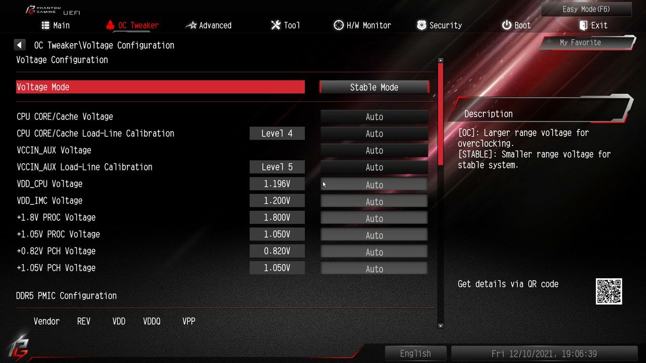 ASRock Z690 PG Velocita