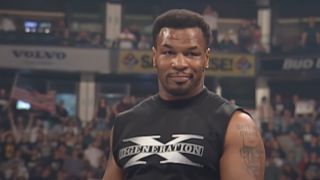 Mike Tyson at WrestleMania XIV
