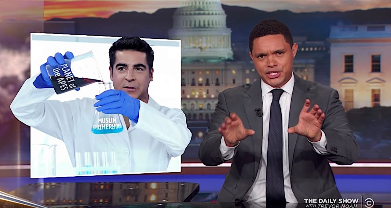 Trevor Noah applauds Jesse Watters for condemning Roseanne Barr tweet