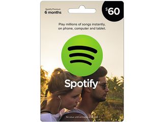 Spotify ($60 for 6 months)