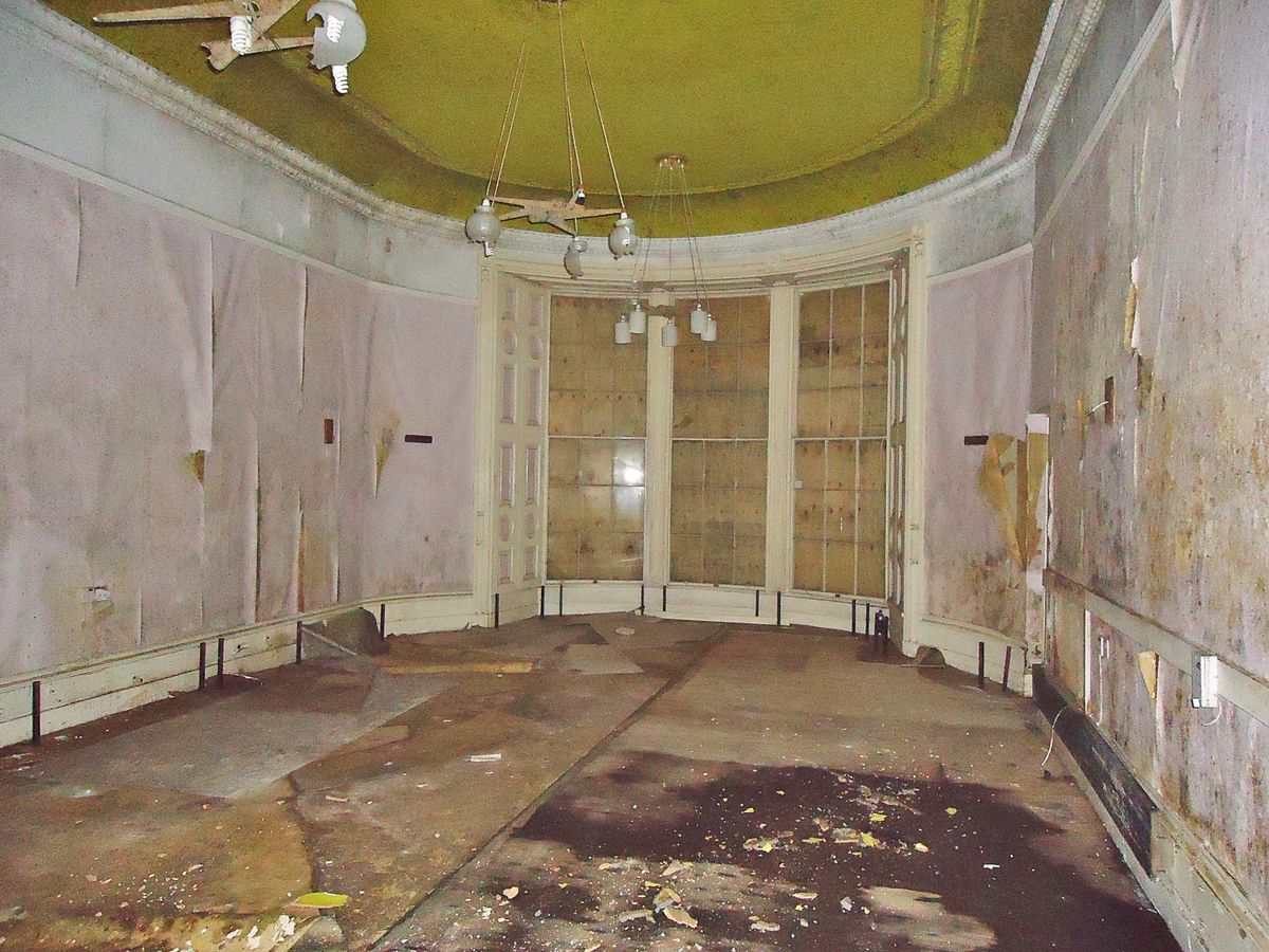 The property was used as a squat
