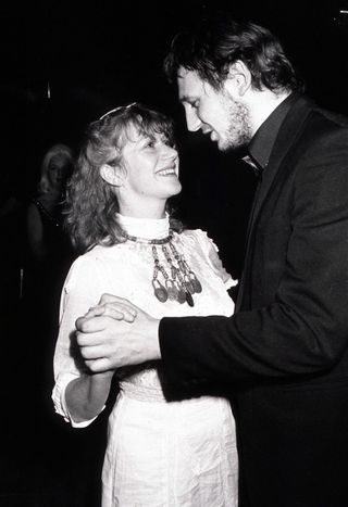 Mandatory Credit: Photo by RICHARD YOUNG/REX/Shutterstock (90765b) Liam Neeson with Helen Mirren LIAM NEESON WITH HELEN MIRREN