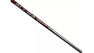 The black and red Accra RPG Tour shaft on a white background