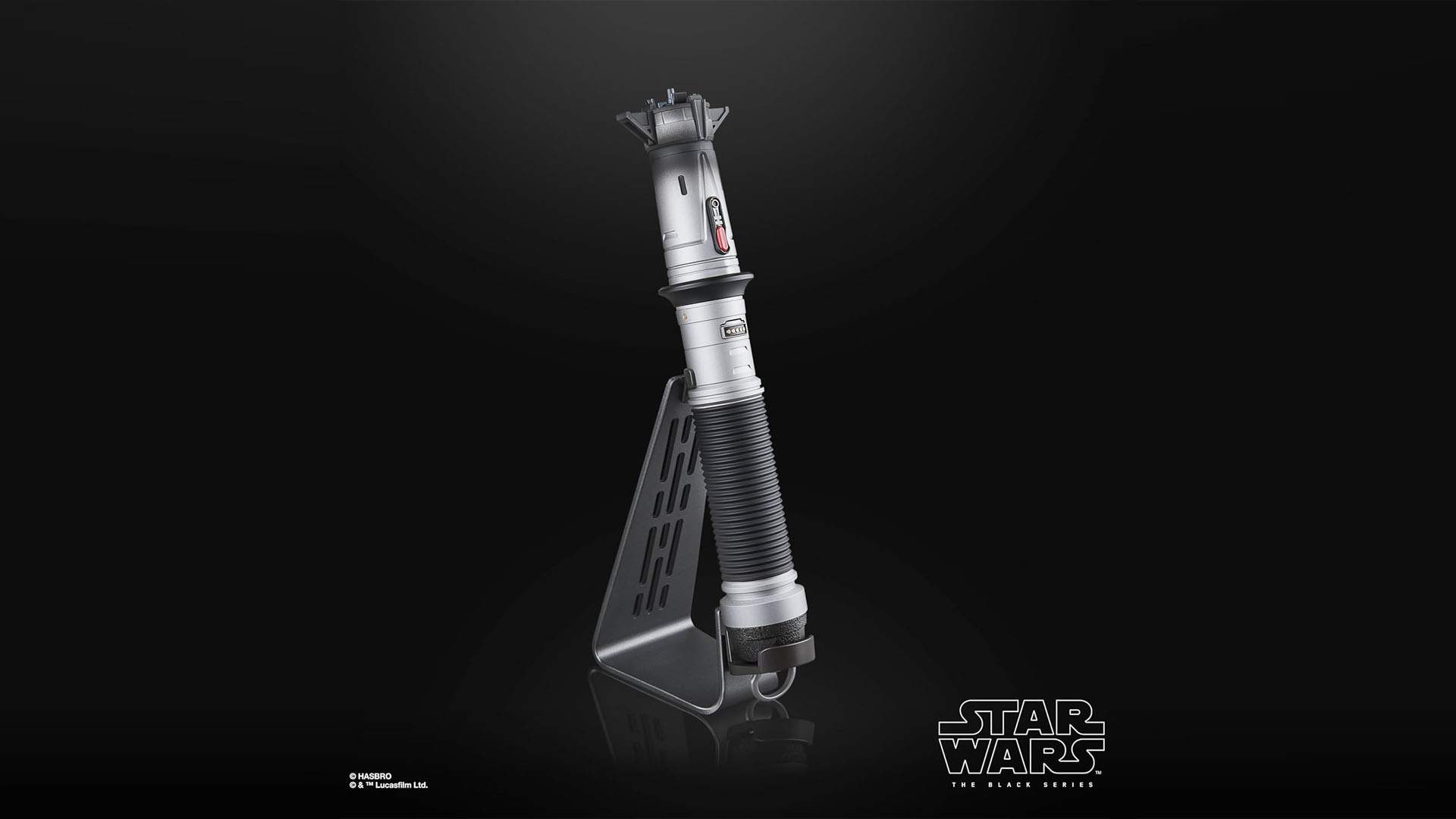 A Star Wars The Black Series Baylan Skoll Force FX Elite Electronic Lightsaber