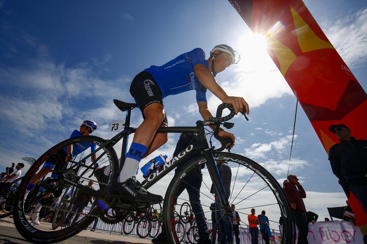 The sun was out for the final stage