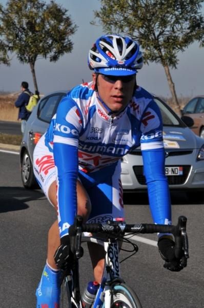 Floris Goesinnen (Skil-Shimano) spent plenty of time off the front during stage one.