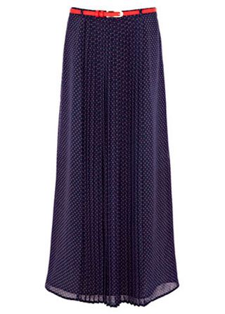 Oasis polka dot maxi skirt, £60