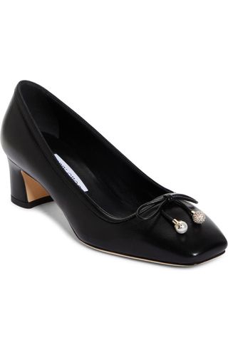 Elme Square Toe Ballet Pump