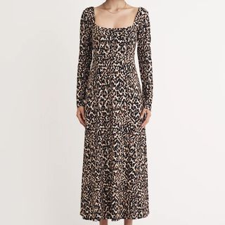 Nobody's Child Leopard Print Dress