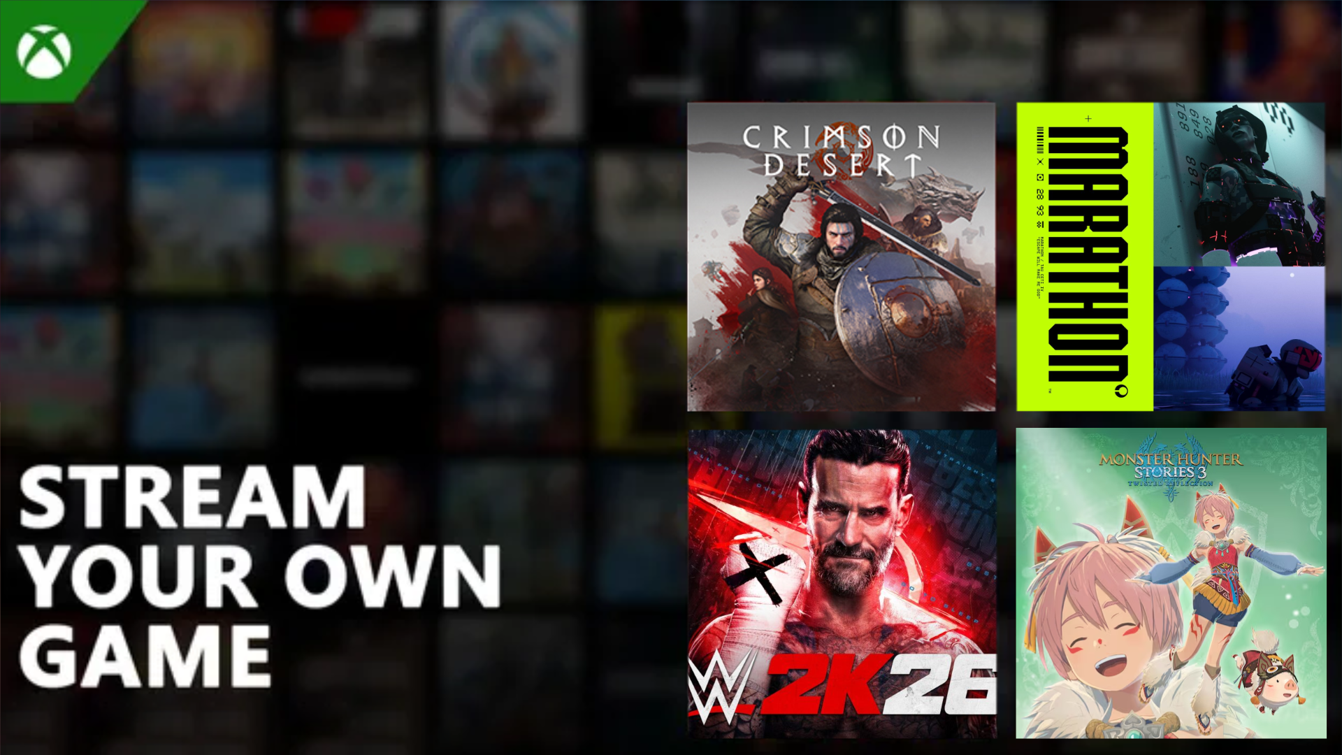 Stream your own game latest additions