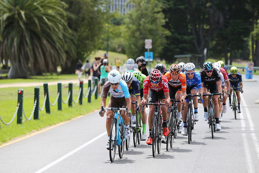 AG2R La Mondiale lead the peloton