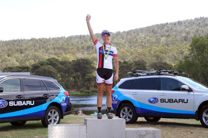 Overall leader Peta Mullens