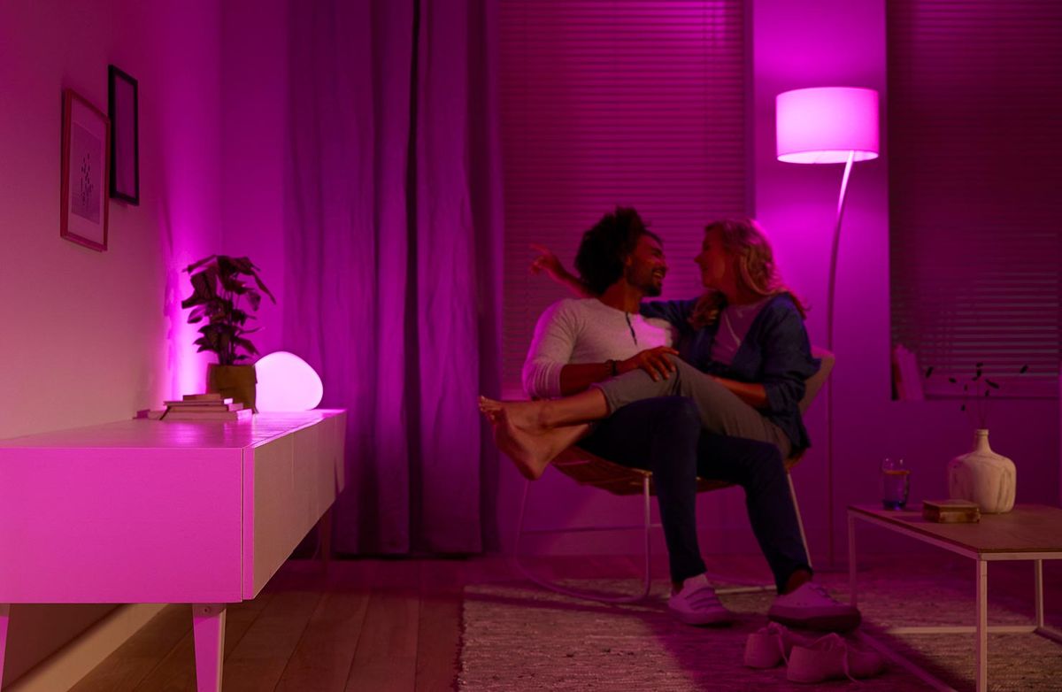 pink room lights