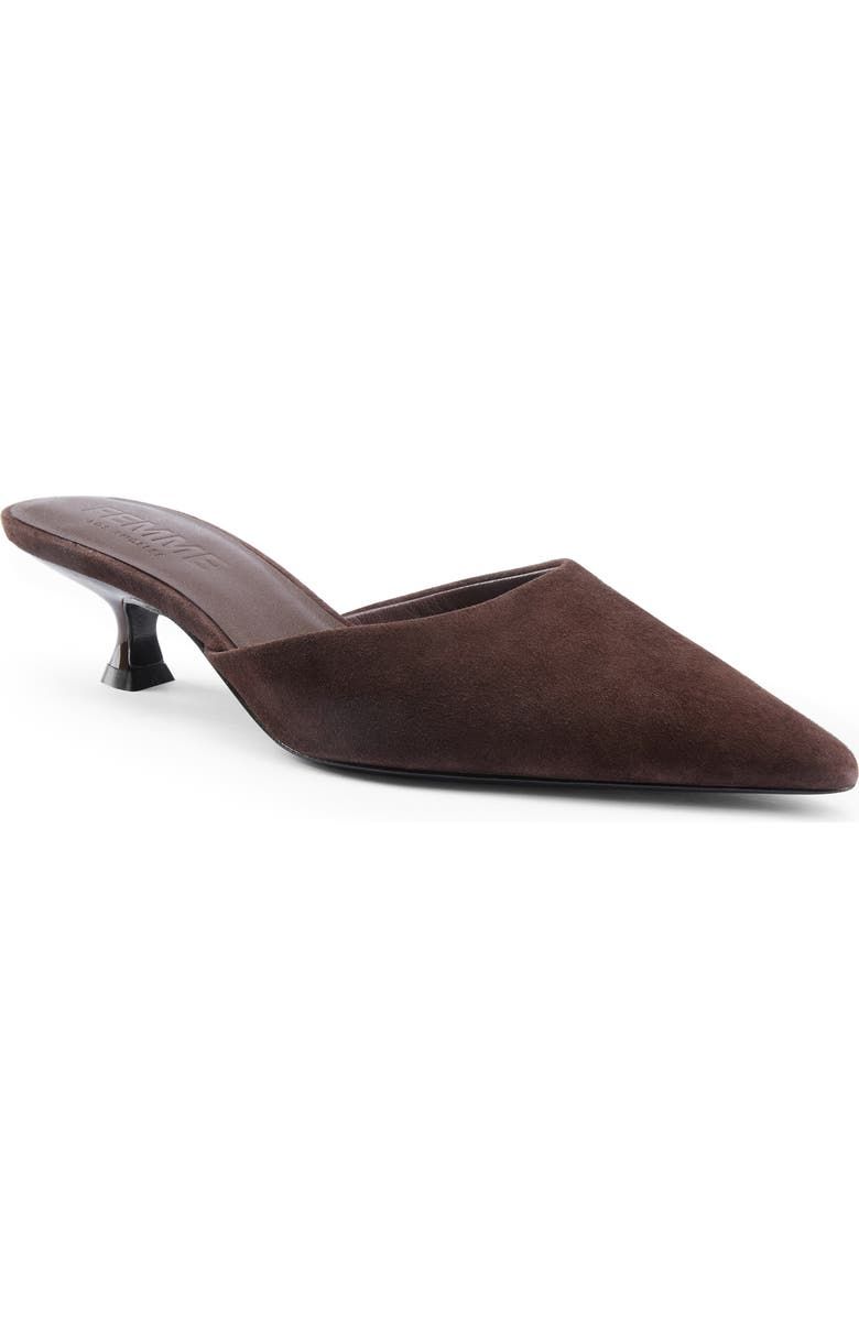 St. Honore Kitten Heel Mule