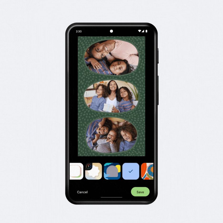 Google Photos holiday collage