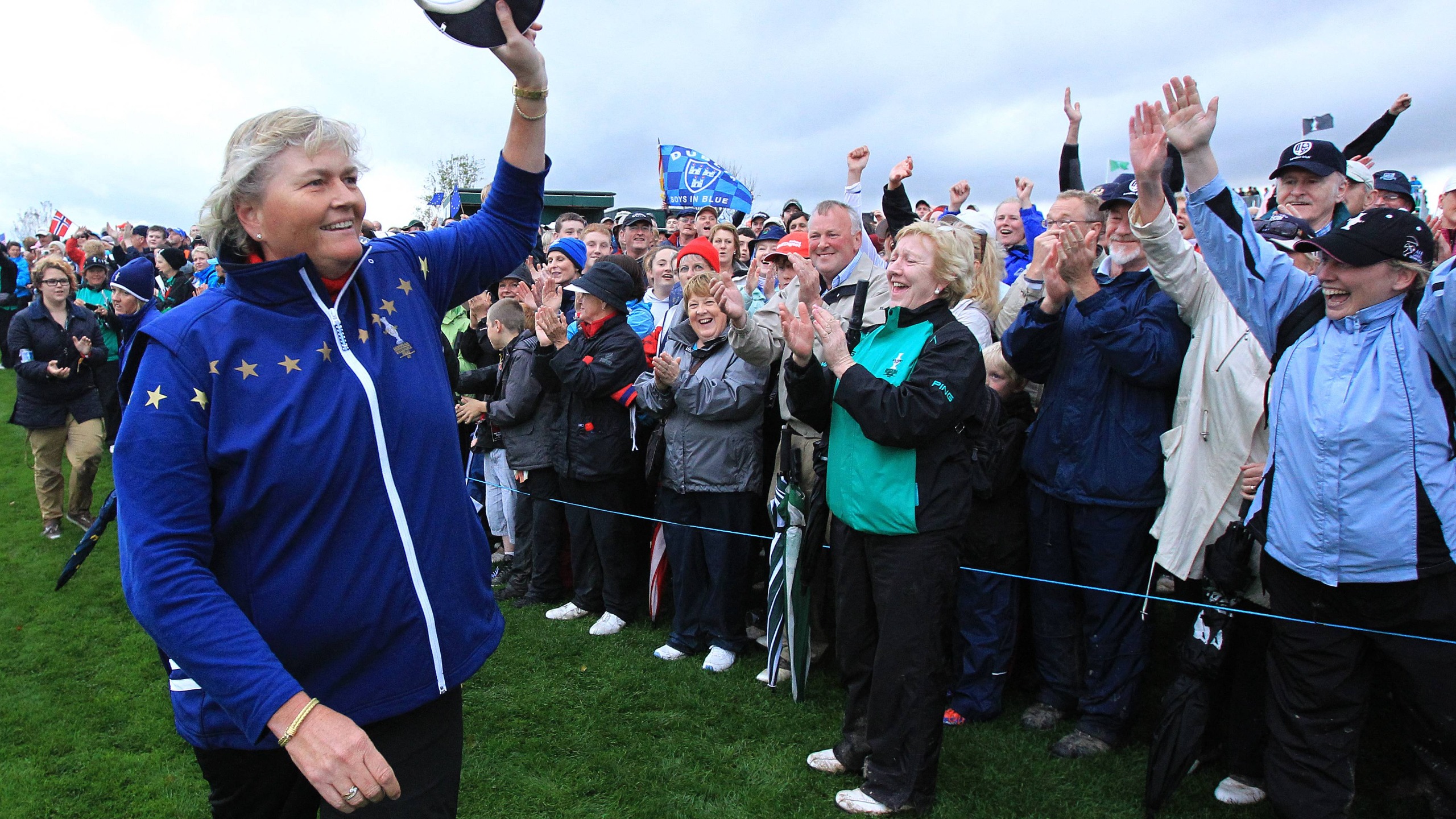 Laura Davies at Killeen Castle, Solheim Cup 2011