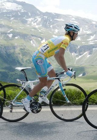 Tour of Austria leader Fredrik Kessiakoff (Astana)