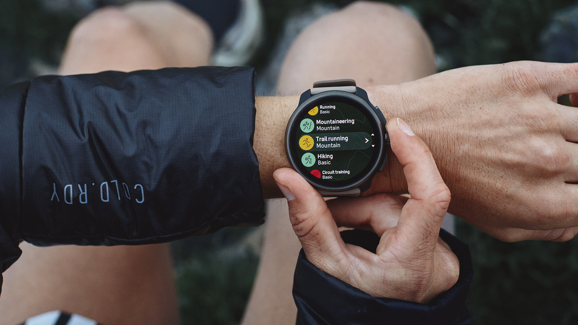 Suunto Race 2 in use