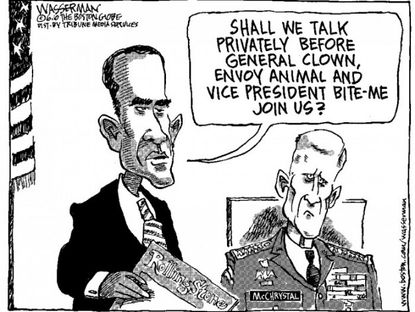 Behind the scenes of Obama's chat with McChrystal