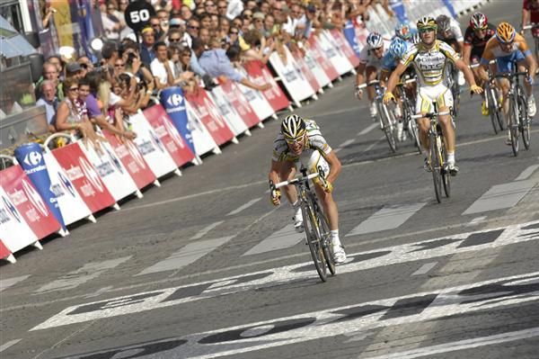 Cavendish's stage winning margin was huge