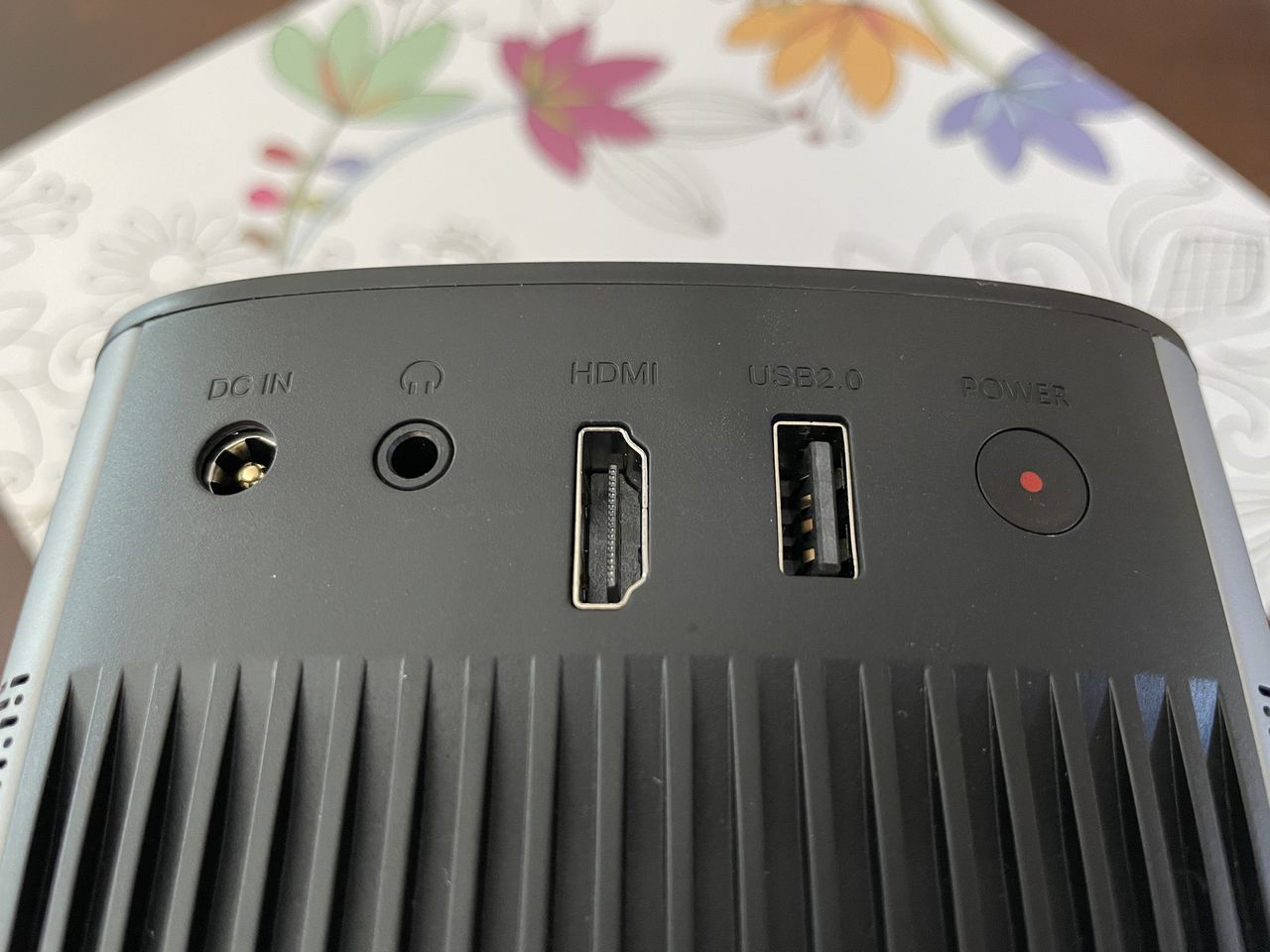 Xgimi Halo Projector Ports On The Back