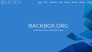 Website screenshot for BackBox.