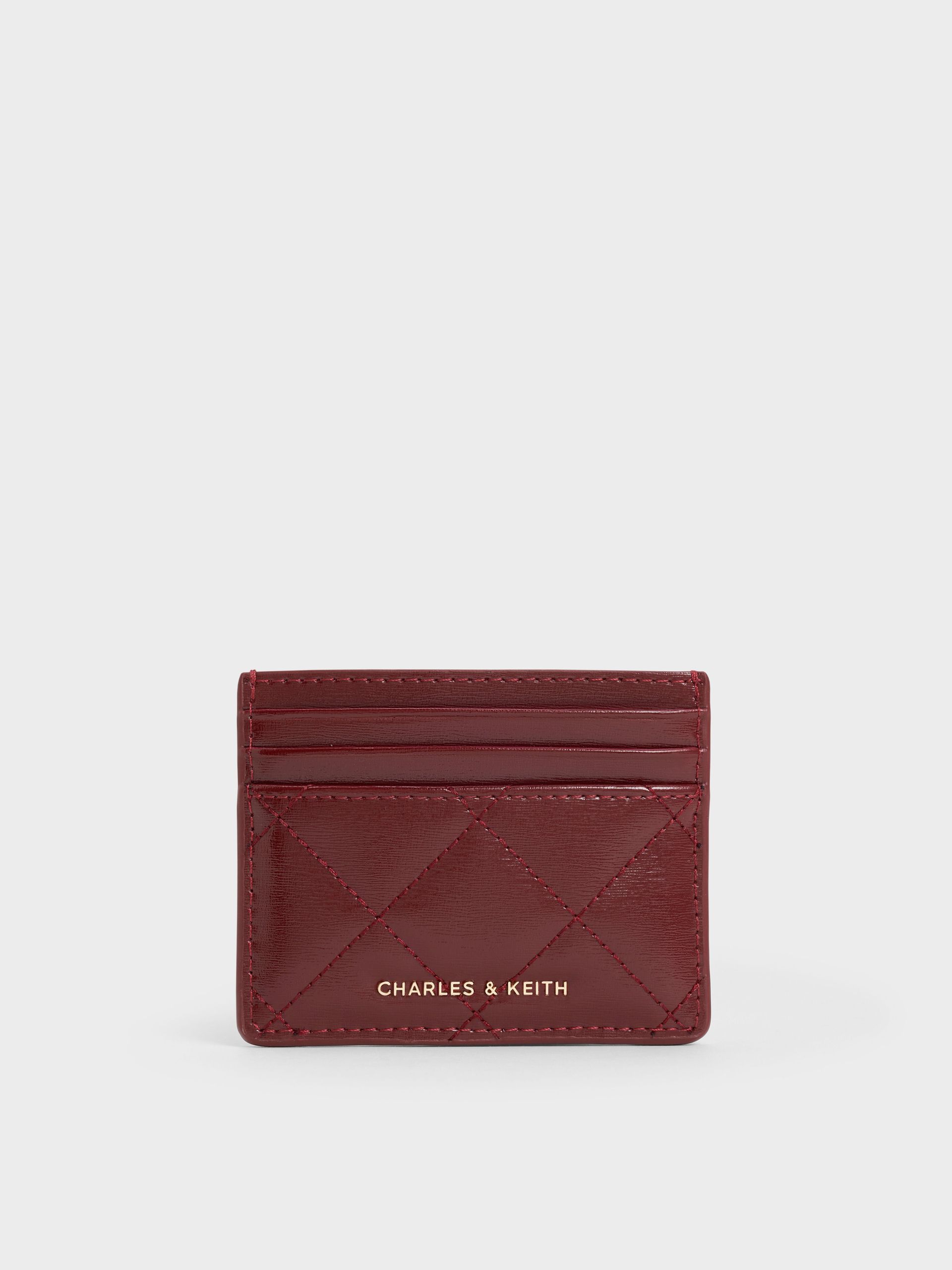 Charles & Keith, Janie Quilted Card Holder