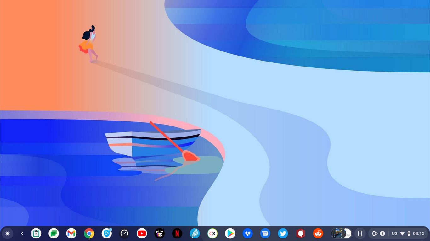 Interface Utilisateur De Chromeos