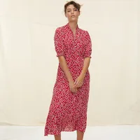 Ditsy Floral Print Midi Dress | Oliver Bonas&nbsp;