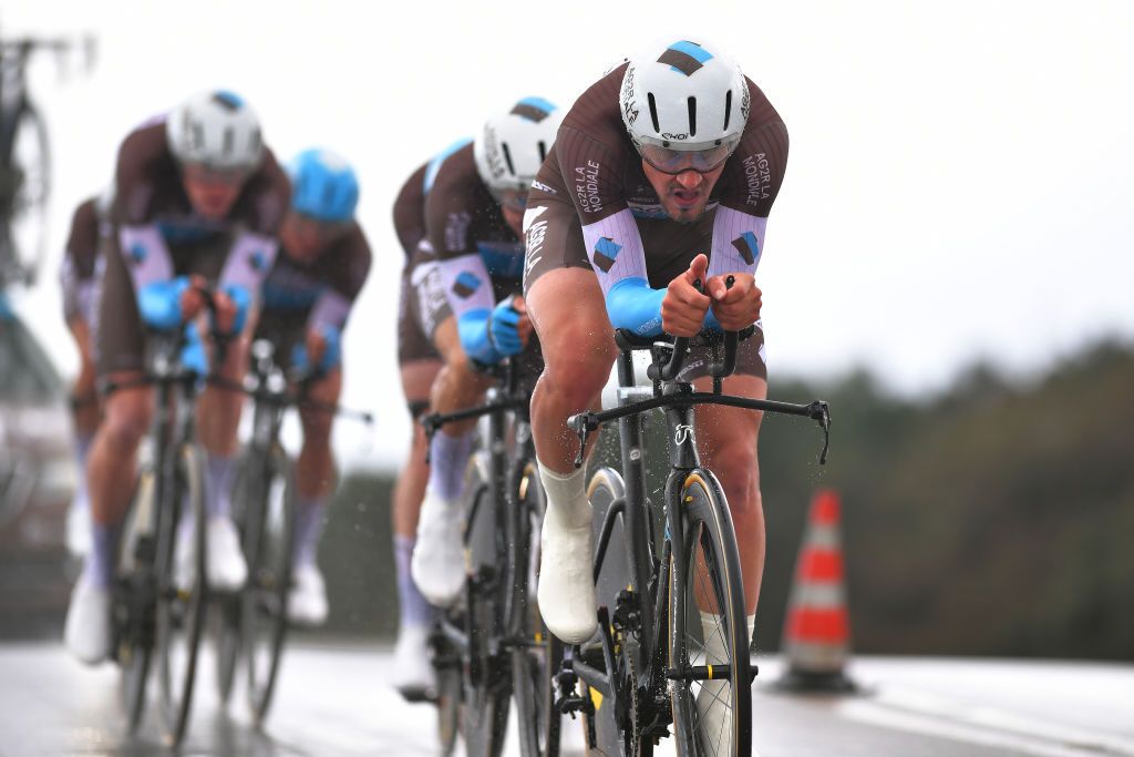AG2R La Mondiale in the team time trial