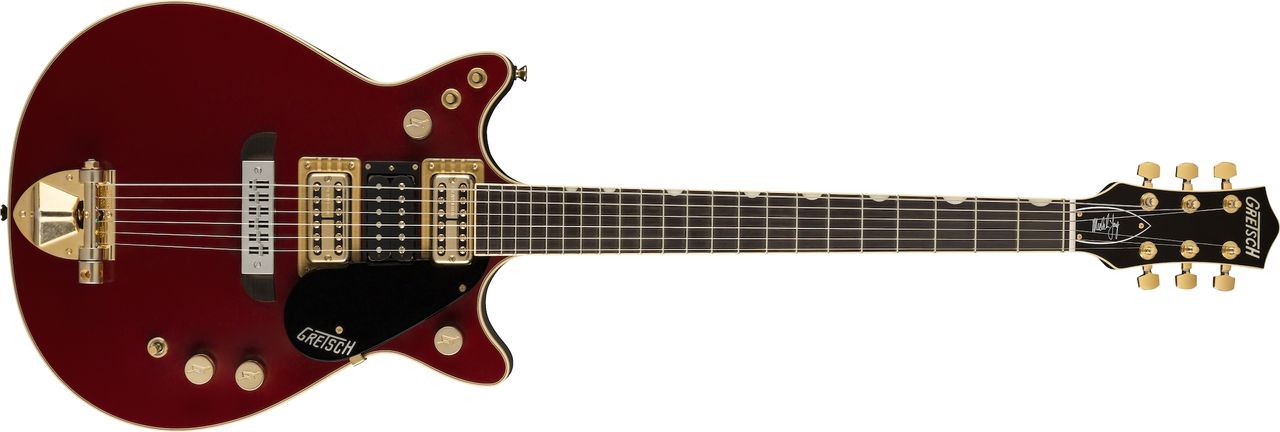 Gretsch's new G6131G-MY-RB Limited Edition Malcolm Young Signature Jet