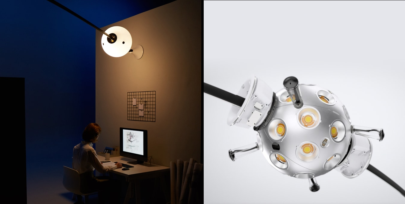 White Rabbit lighting sphere