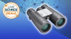 Bushnell PowerView 2 10x42 on a coloured background