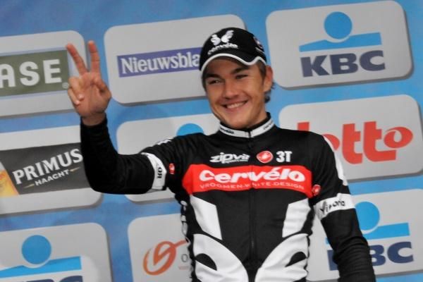 Haussler was satisfied with his second place finish